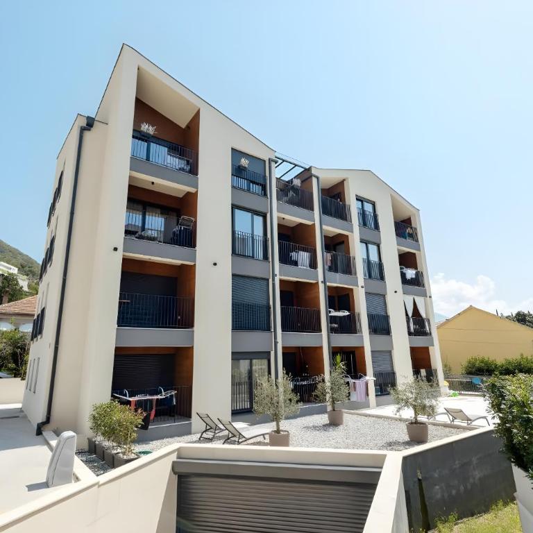 Fides Stylish Apartments Tivat with Pool - Apartman sa 1 Spavaćom Sobom - 5