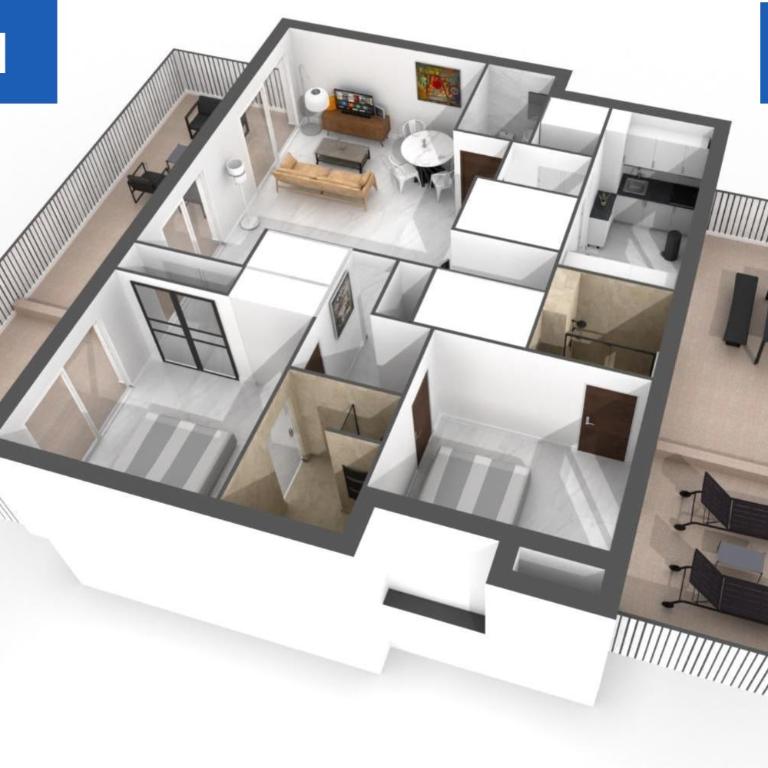 Coco - Spacieux - Luxueux - VCA - Appartement 2 Chambres - 3
