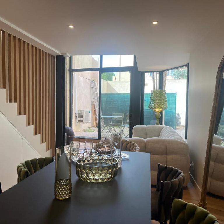 Cannes Duplex Villa Terrace Parking Near Palais & Beach - Apartment mit 2 Schlafzimmern - 15