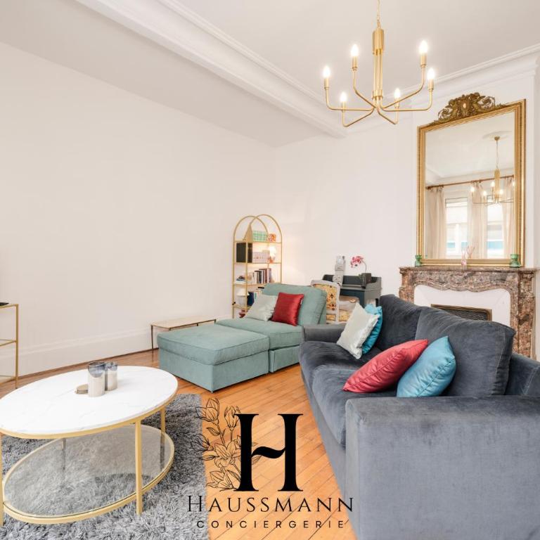 Magnifique Appartement Luxe Cœur de Nancy - Two-Bedroom Apartment - 26