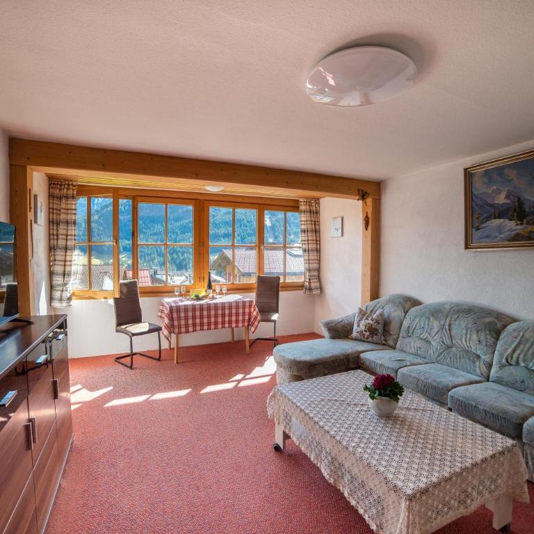Bad Hindelang - Apartment mit 2 Schlafzimmern mit Balkon und Terrasse - 22
