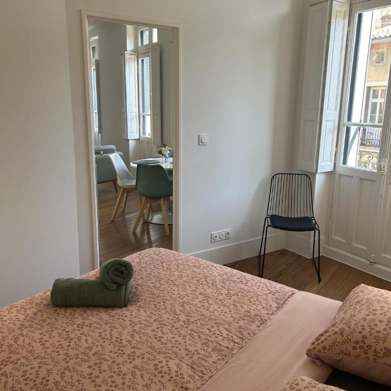 Le Toulousain 202 - Appartement Cosy en Hypercentre - Quartier Jeanne d'Arc - One-Bedroom Apartment - 35