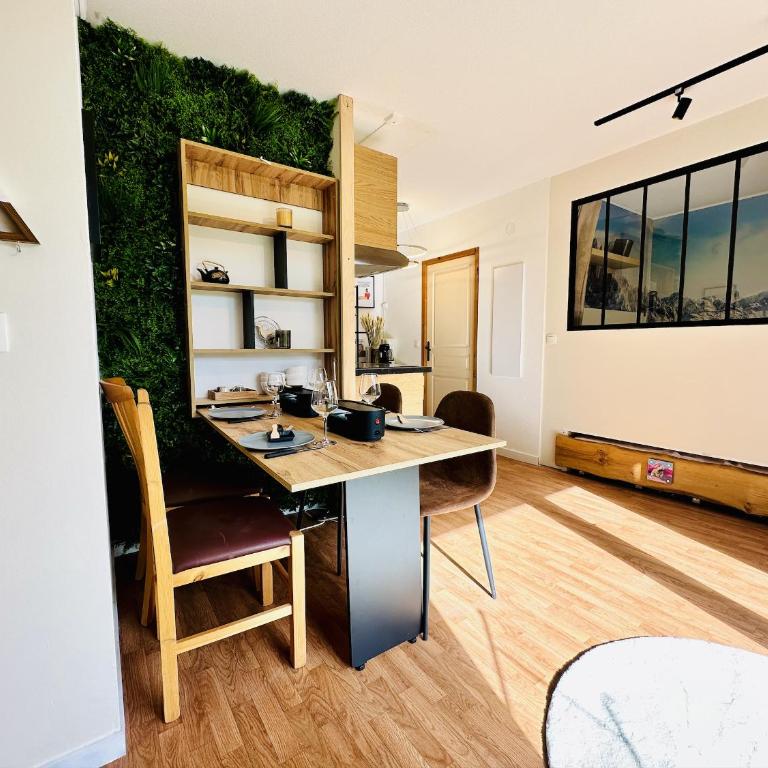 Les 3 Vallées, Appartement Montagnard avec Spa et Piscine - Appartement 1 Chambre avec Balcon et Vue sur les Montagnes - 30