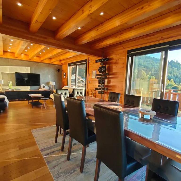L'Eclipse -12p, vue lac au pied des pistes et SPA - Chalet - 9