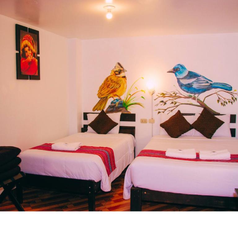 Peru Coca B&B Machupicchu - Quadruple Room with Private Bathroom - 6