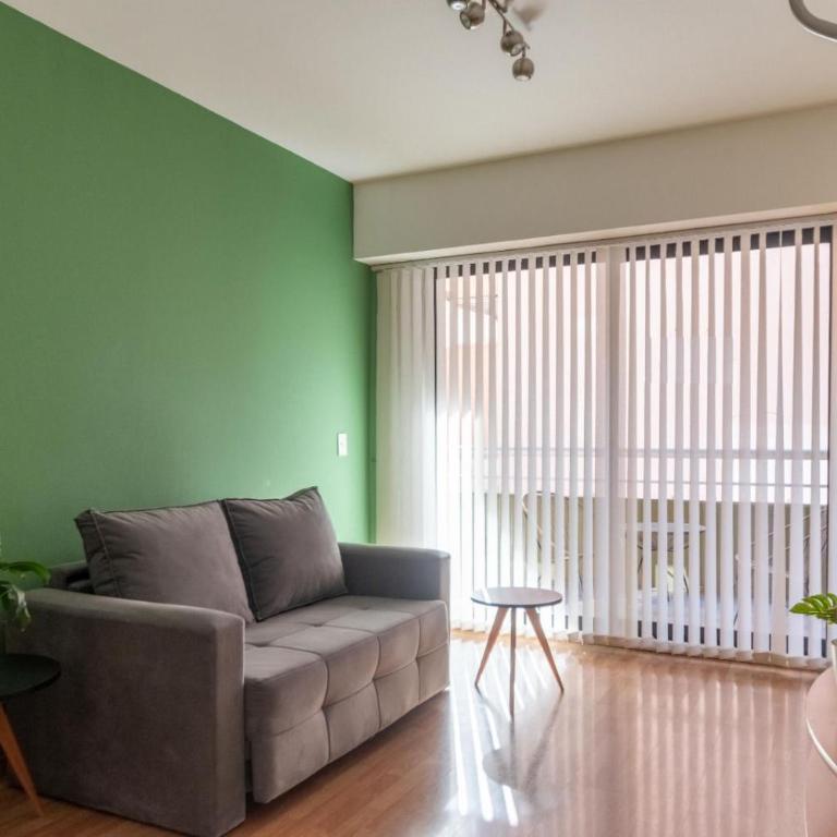 Hermoso depto para 4 con seguridad 24 hs espectacular piscina, jardÍn y cochera opcional aparte dentro del edificio - Apartamento de 1 dormitorio - 6