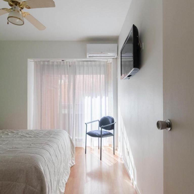 Hermoso depto para 4 con seguridad 24 hs espectacular piscina, jardÍn y cochera opcional aparte dentro del edificio - Apartamento de 1 dormitorio - 5