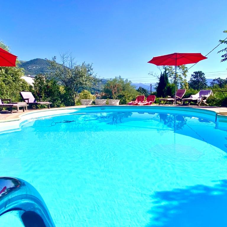 Villa Nice Côte d'Azur piscine privée rez de chaussée - Maison de Vacances - 27