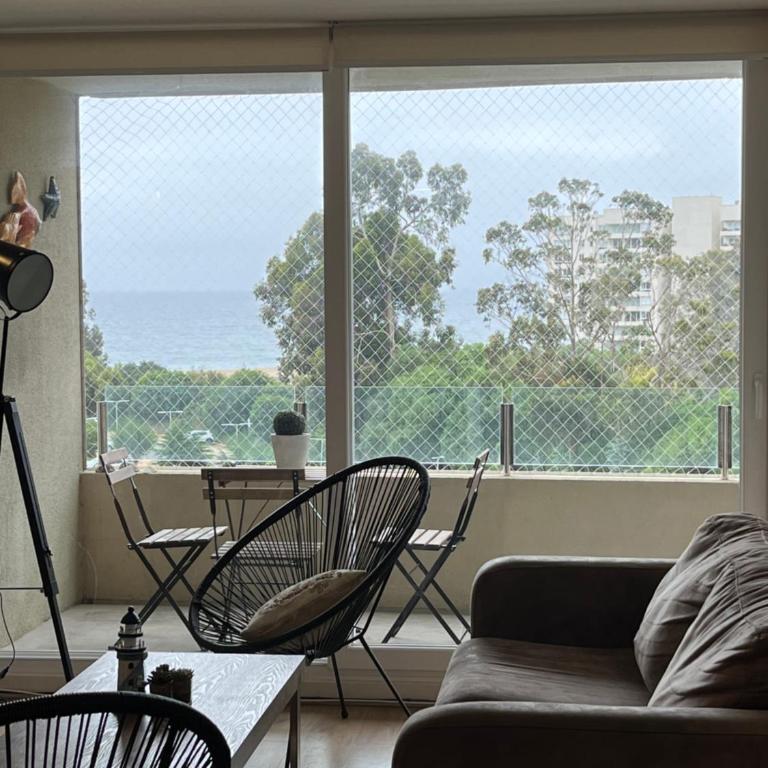 Departamento Papudo a pasos de la Playa - Two-Bedroom Apartment with Balcony and Sea View - 1