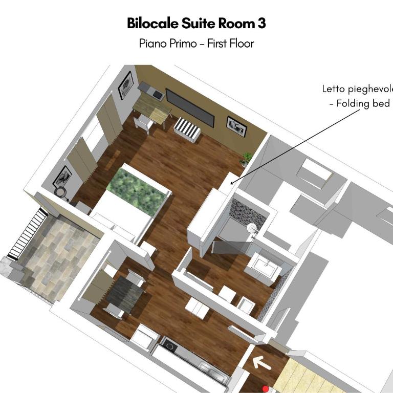 Fellini Rooms - Suite Familiare Deluxe - 21
