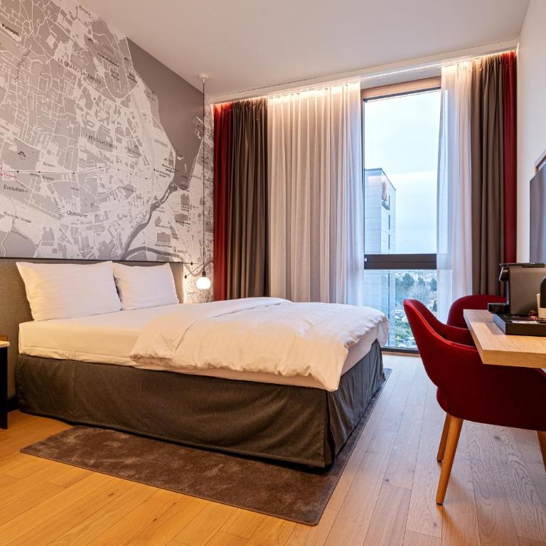 IntercityHotel Geneva - Chambre Double - Accessible aux Personnes à Mobilité Réduite - 1