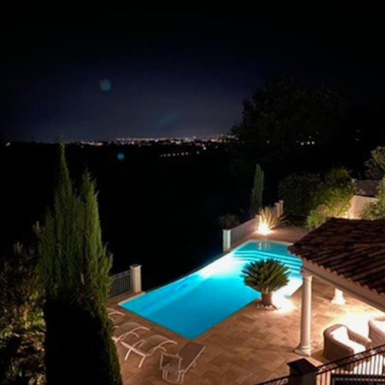 Villa Colomars sea view-swimming pool, terrace&BBQ - Maison 4 Chambres - 9