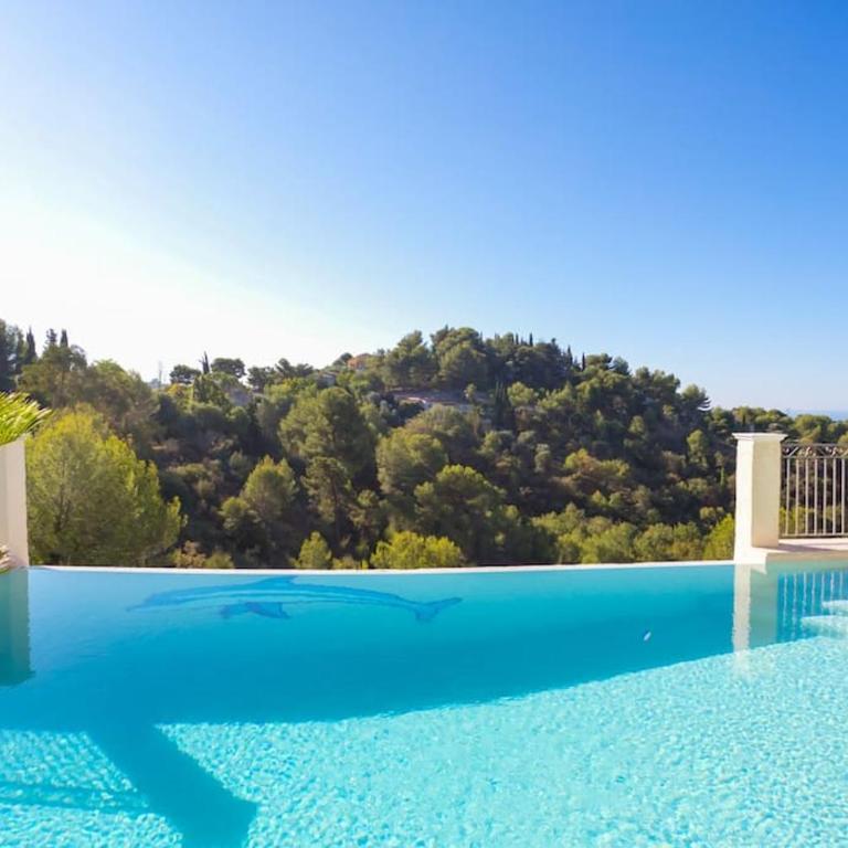 Villa Colomars sea view-swimming pool, terrace&BBQ - Maison 4 Chambres - 23