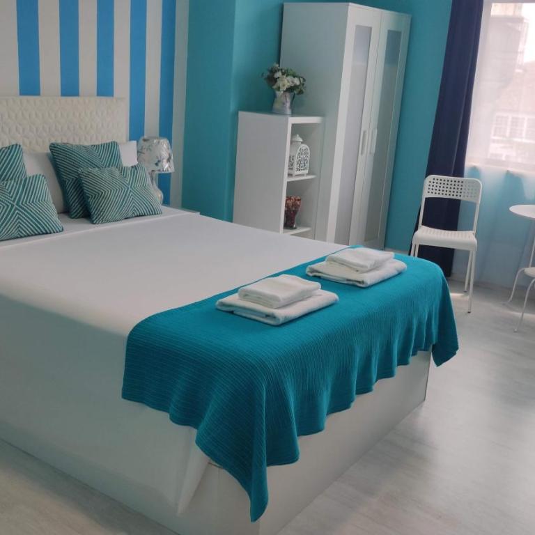 Pensión Mar Azul - Habitación Superior - 1 cama grande - 2