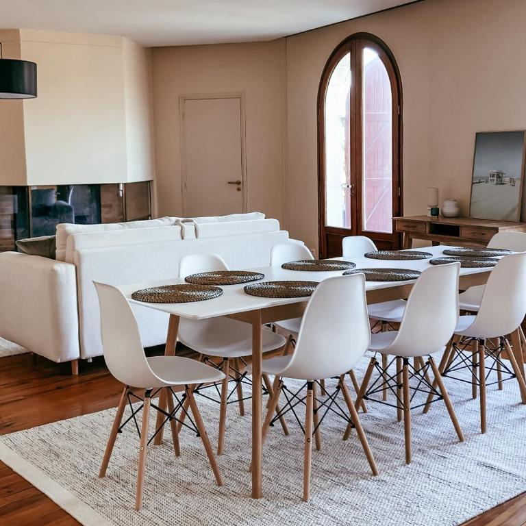 Le Coolin Loft, Vue et Acces directe à la plage, immense terrasse, place des landais Hossegor, quartier très animé, idéal pour un séjour entre amis - Apartment mit 3 Schlafzimmern - 4