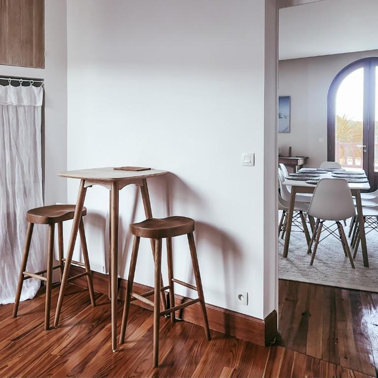 Le Coolin Loft, Vue et Acces directe à la plage, immense terrasse, place des landais Hossegor, quartier très animé, idéal pour un séjour entre amis - Apartment mit 3 Schlafzimmern - 17