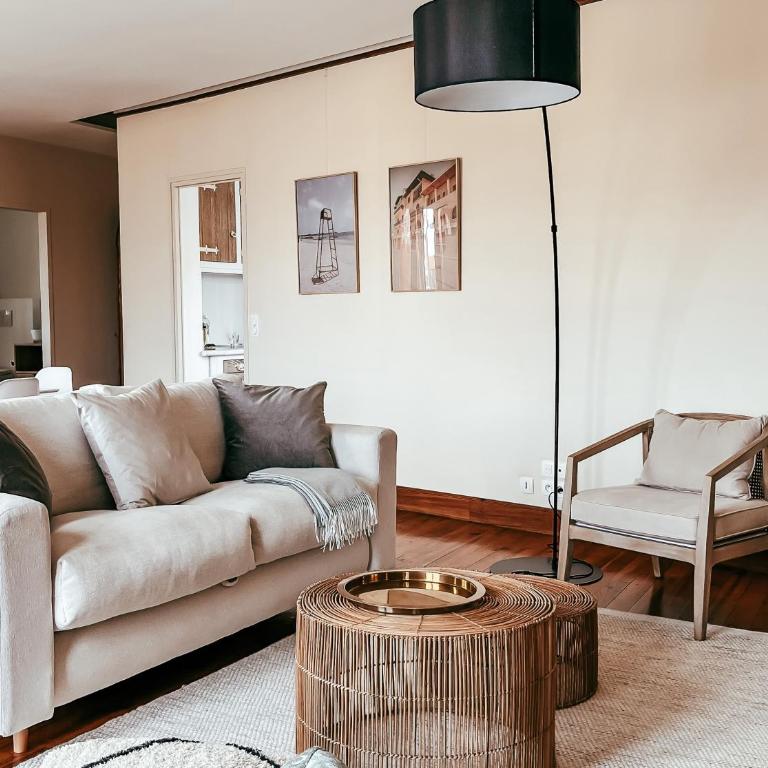 Le Coolin Loft, Vue et Acces directe à la plage, immense terrasse, place des landais Hossegor, quartier très animé, idéal pour un séjour entre amis - Apartment mit 3 Schlafzimmern - 18