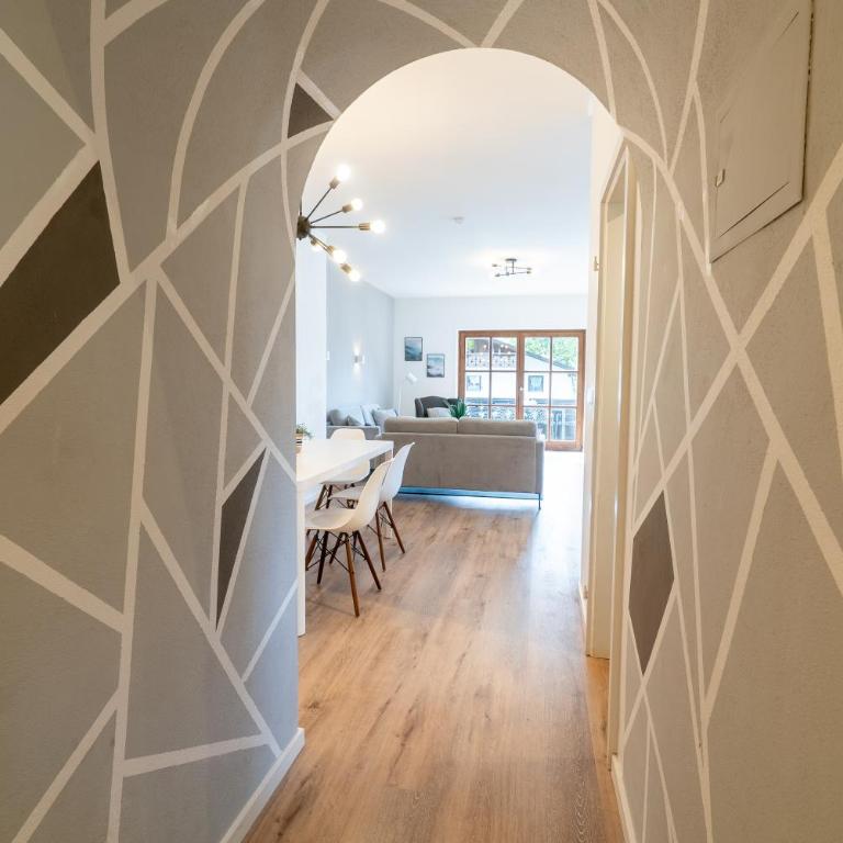 3-Zimmer-Rückzugsort mit Panoramabalkon in Bestlage - Apartment mit Blick auf die Berge - 13