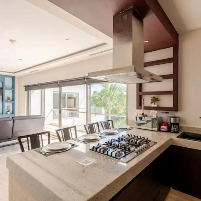 Departamento 5, Tulum Country Home, con Muelle de Pesca, Club de Playa, Alberca, Cenote y Campo de Golf, Contrata Day Pass Bahia Principe - Two-Bedroom Apartment - 8