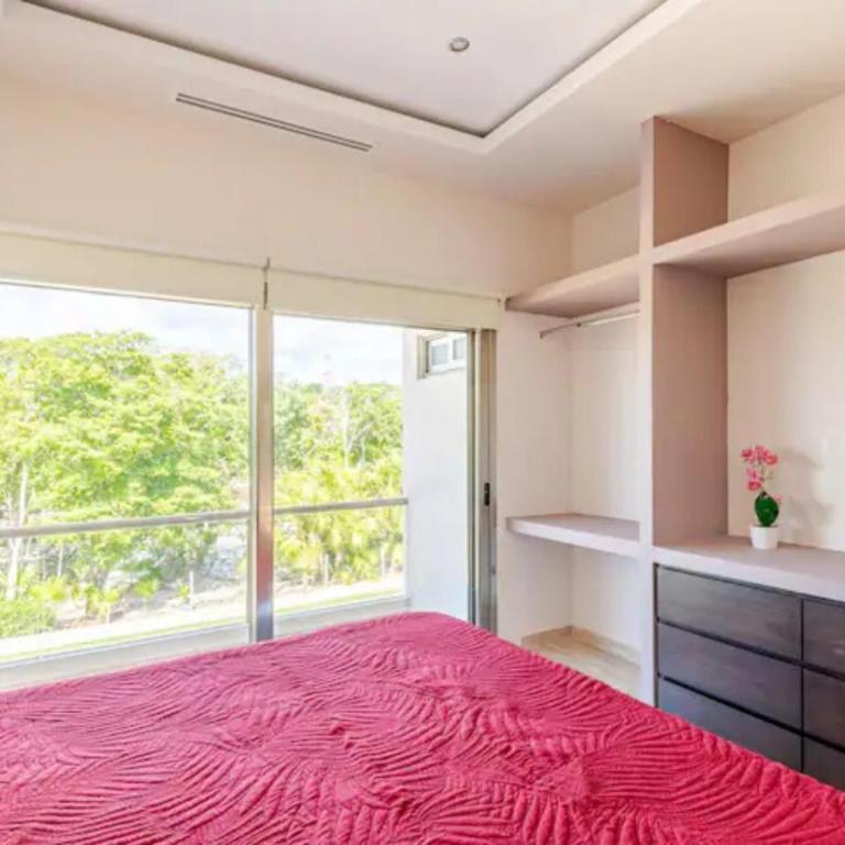 Departamento 5, Tulum Country Home, con Muelle de Pesca, Club de Playa, Alberca, Cenote y Campo de Golf, Contrata Day Pass Bahia Principe - Two-Bedroom Apartment - 23