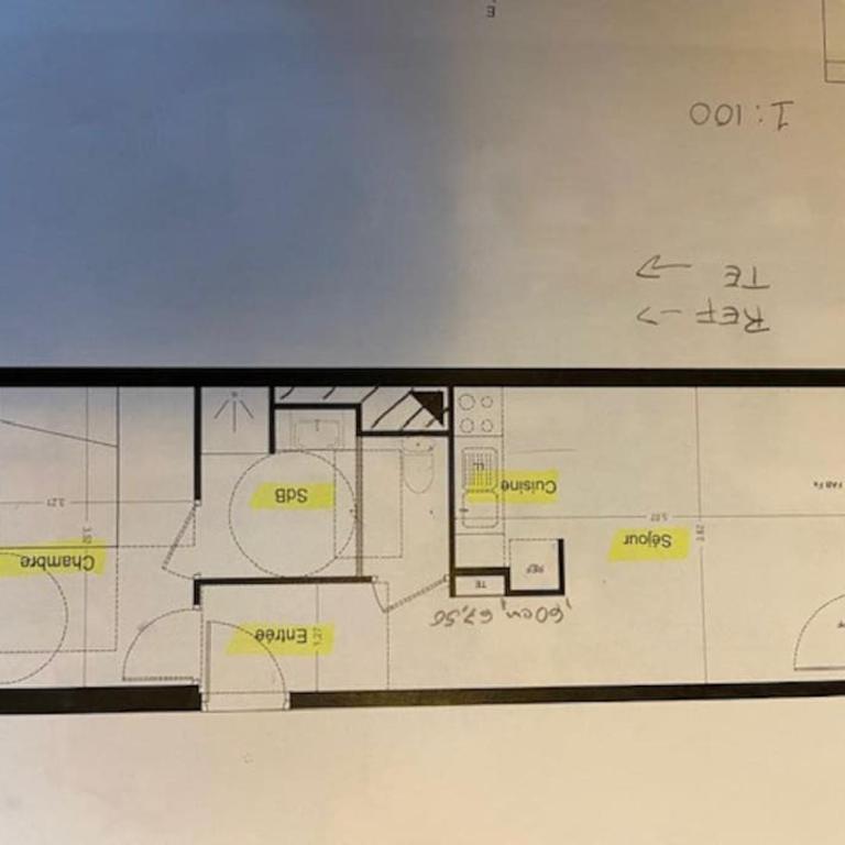 Chez Pascal Sissi -New Appart, Ile Nantes, CCgrés - Appartamento con 1 Camera da Letto - 9