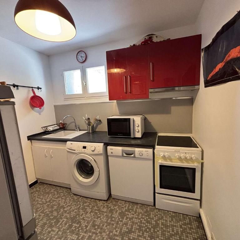 Spacieux appartement 8 pers, balcon sud, télésiège à 150m, animaux acceptés - Vieil Alpe - Appartement 3 Chambres - 6