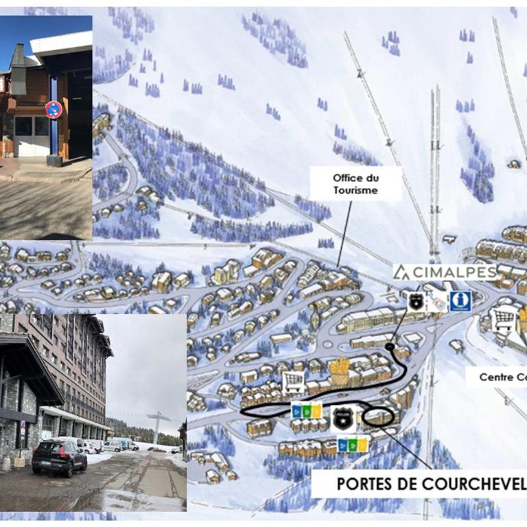 Courchevel 1850 : 4-5 pers, centre, confort - FR-1-564-37 - Apartamento (5 adultos) - 13