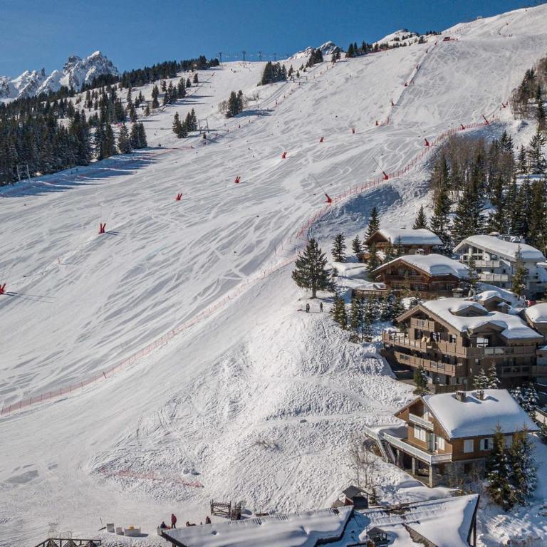 Appartement rénové, 3 chambres, centre Courchevel 1850 avec parking - Apartamento de 3 dormitorios - 12