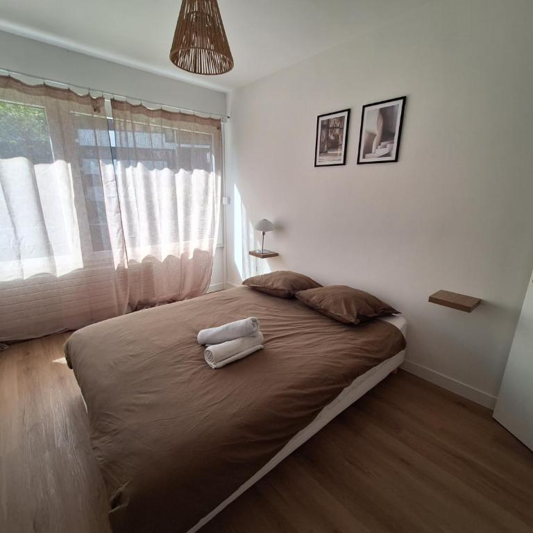 Colocation Cap Ferry - Chambre Double - Vue sur Jardin - 1