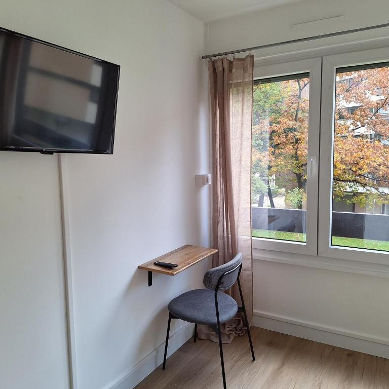 Colocation Cap Ferry - Chambre Double - Vue sur Jardin - 8