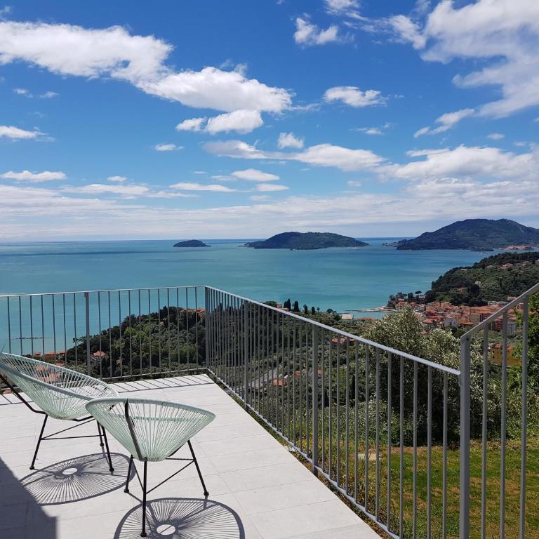 "Torretta House", in a Private Park on Lerici hills, shared Pool, Tennis, AC, parking next door, additional parking in Lerici, Cooking Lesson and Wine Tasting - Casa con 2 Camere da Letto - 19
