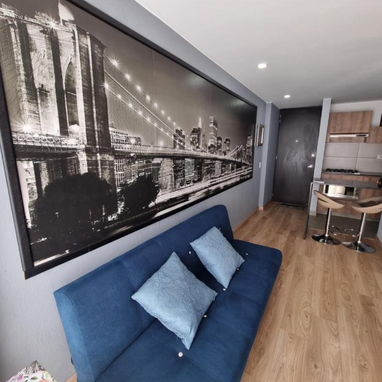 Apto tipo Loft Candelaria Bogotá - One-Bedroom Apartment - 33