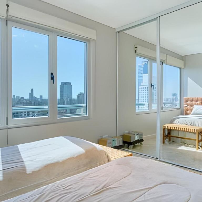 High-End Tower Pool, Gym & Sauna in Palermo Soho - Two-Bedroom Deluxe Apartment with Balcony - 46