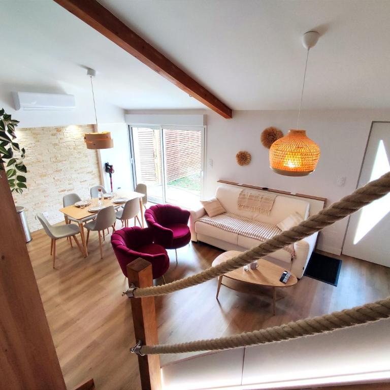 Saint Martial - Stationnement - Clim - Appartement 2 Chambres - Vue sur Jardin - 9