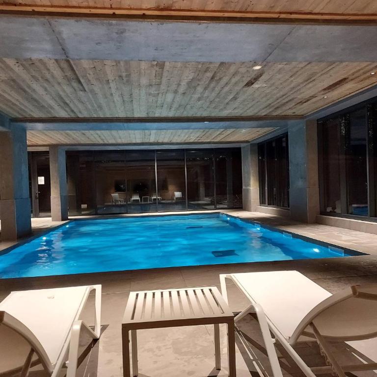 Luxueux 3 pièces aux Arcs 1600 avec piscine et spa, wifi, parking couvert, skis aux pieds - Apartamento de 2 dormitorios - 30