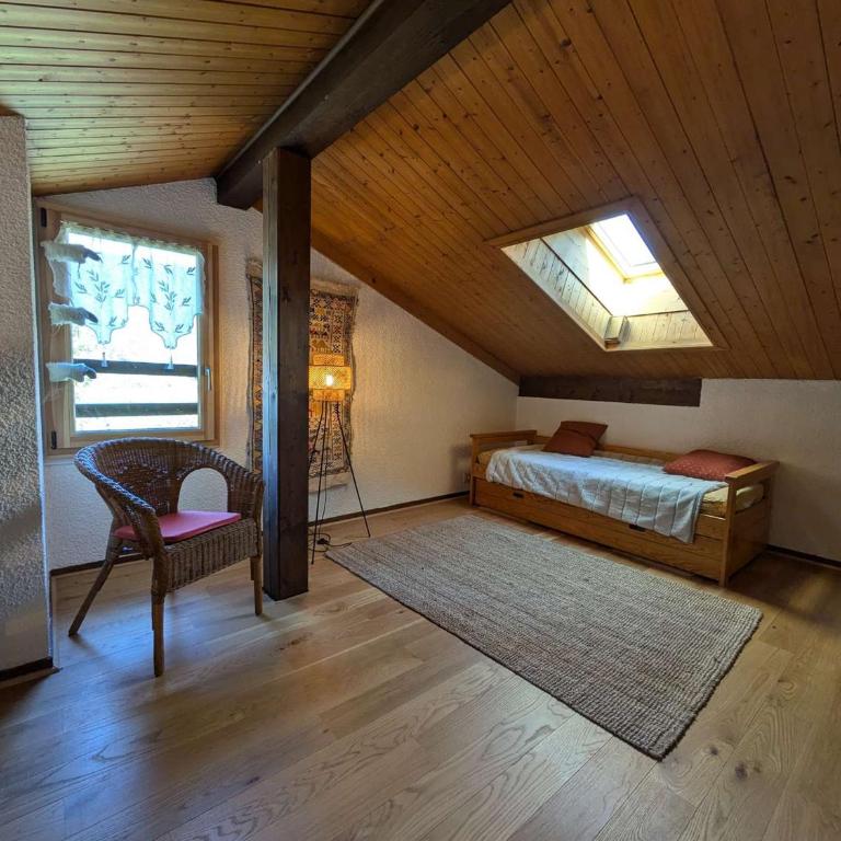 Chalet rénové 12 pers, 5 ch, parking, poêle, sud-ouest - Chalet 3 Chambres - 4