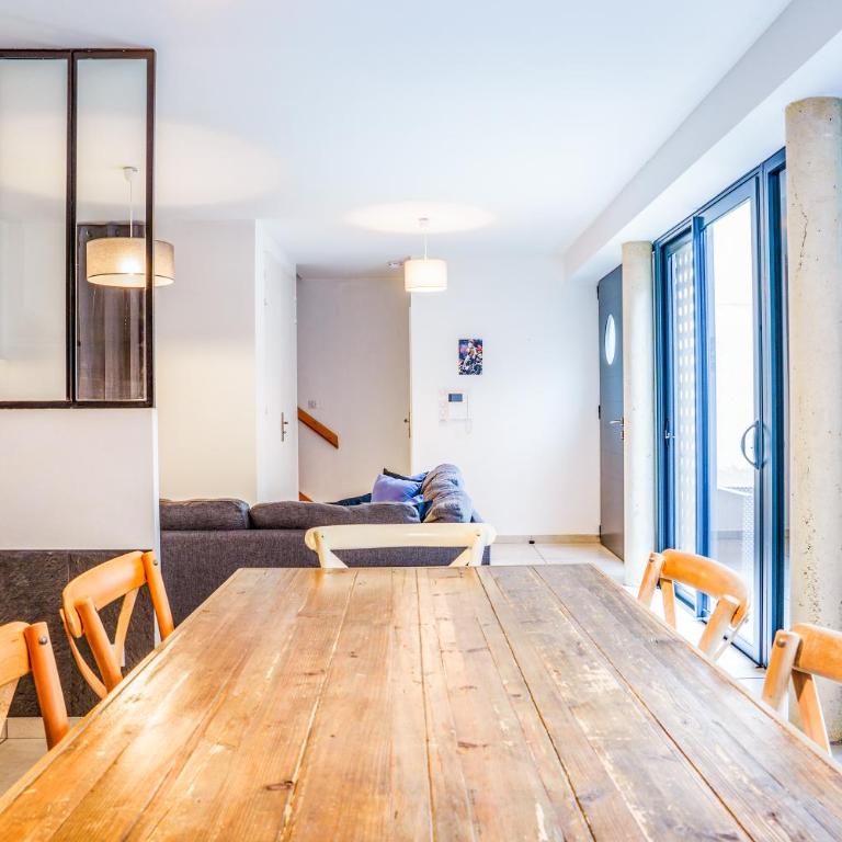 Maison d'architecte centre Tours jardin, climatisation, parking 5 p - Haus mit 3 Schlafzimmern - 20
