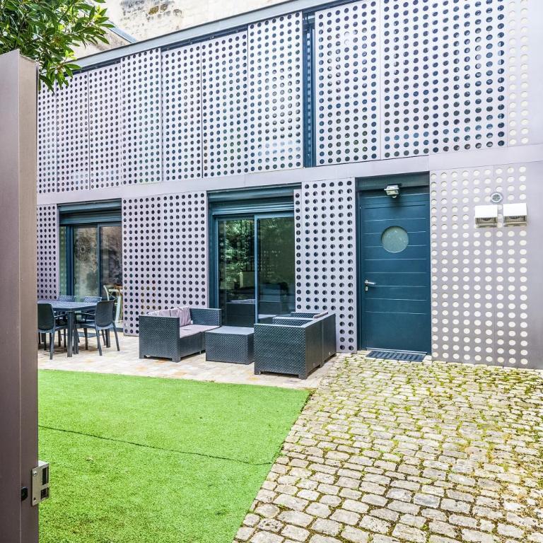 Maison d'architecte centre Tours jardin, climatisation, parking 5 p - Haus mit 3 Schlafzimmern - 24