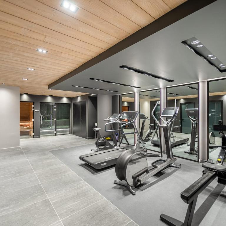 Appartement de Standing à Megève, 5 Min des Pistes, Sauna, Hammam, Parking, Animaux Acceptés - FR-1-569-52 - Appartement - 9