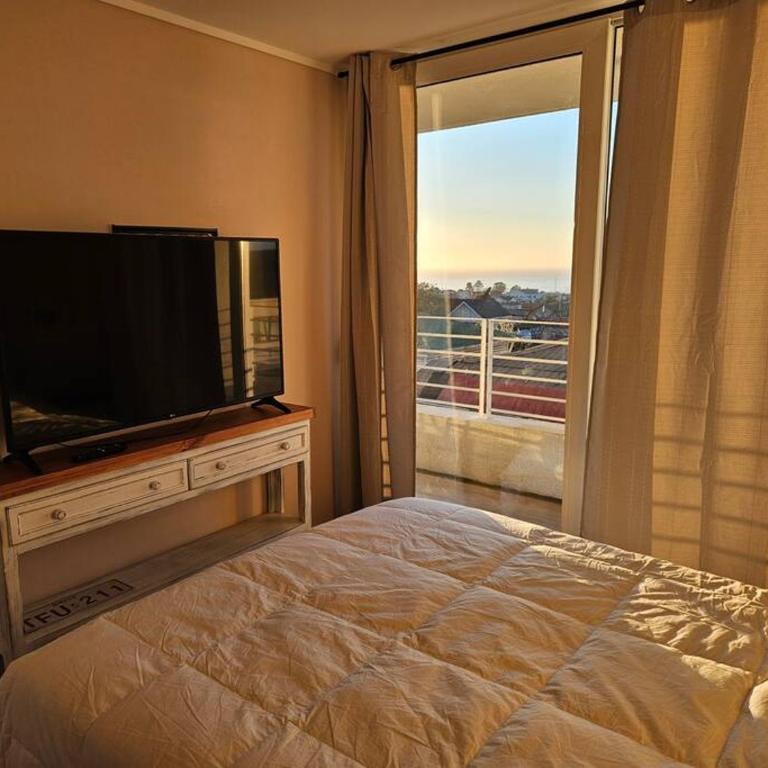 Acogedor Departamento con vista al mar en Concón - Two-Bedroom Apartment - 14