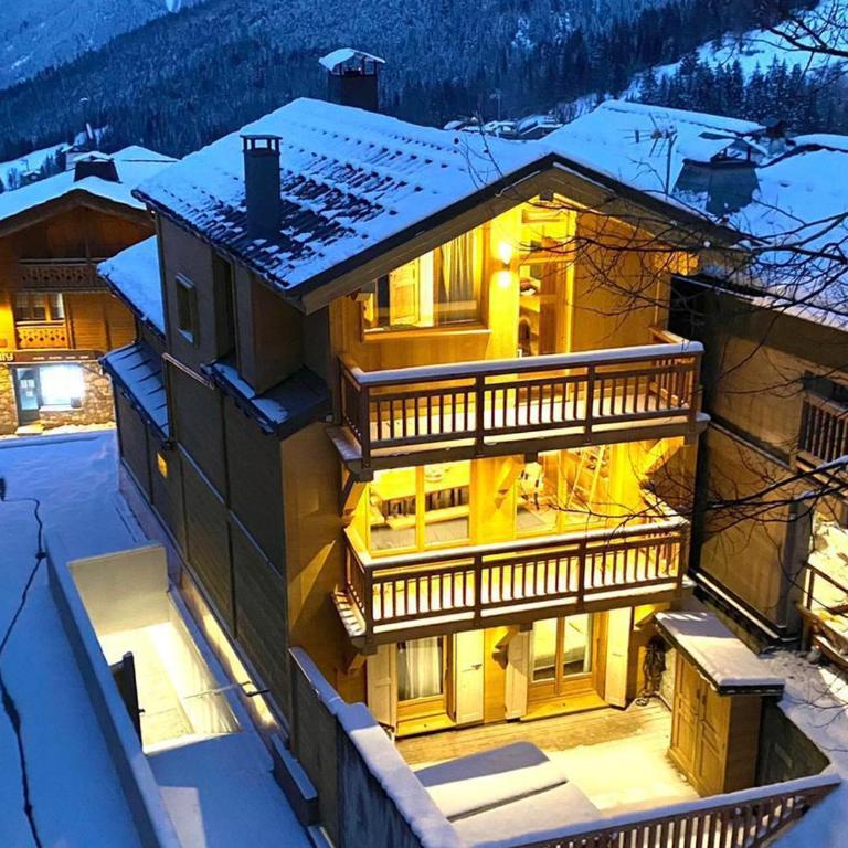 Chalet au centre de Courchevel Village pour 12 pers avec Sauna et Wifi - FR-1-562-50 - Chalet (12 Adultes) - 12
