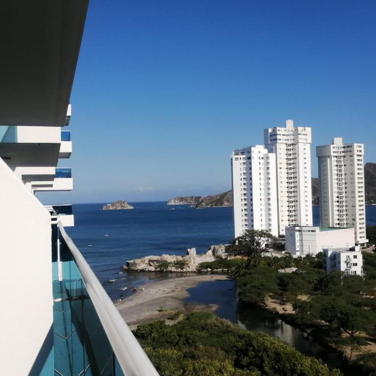 Apartaestudio Reserva del Mar Playa Salguero Santa Marta - Apartamento de 1 dormitorio - 4