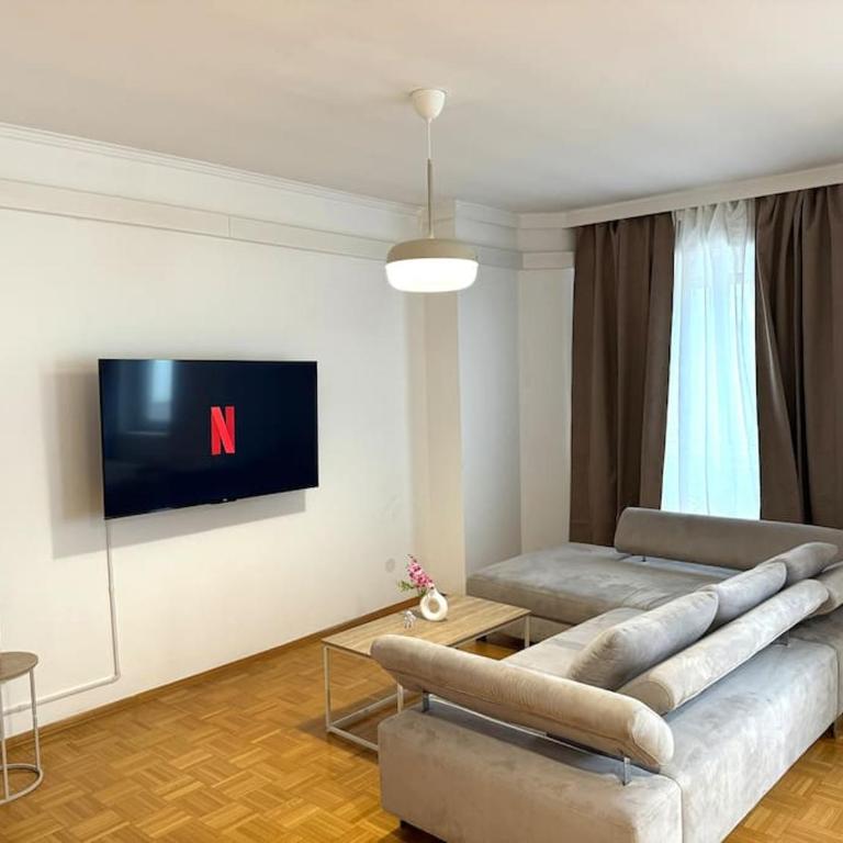 Gemütliches & modernes Apartment inklusive gratis Parkplatz - Apartment mit 2 Schlafzimmern und Bergblick - 1