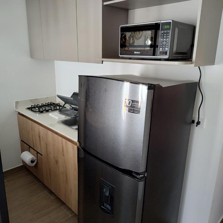 Metro floresta acogedor apartaestudio - Apartamento - 1