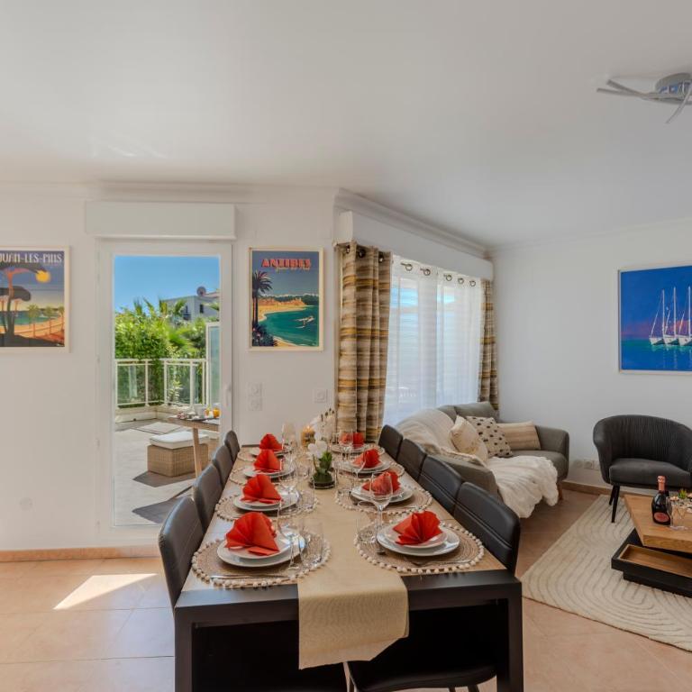 Le Jardin Secret by Golden Riviera Terrasses & accès plage - Three-Bedroom Apartment - 1