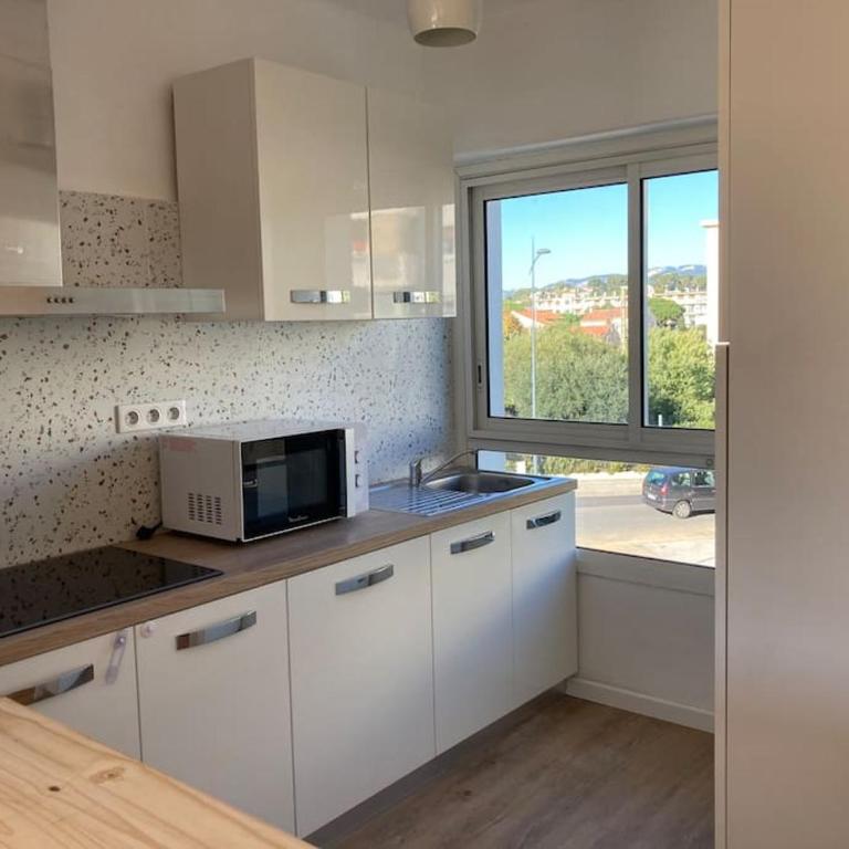 T3 lumineux et climatisé à 300m des plages - Apartment mit 2 Schlafzimmern - 5