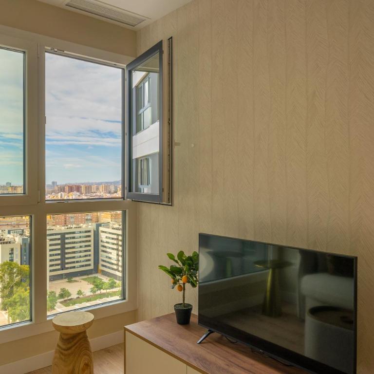 XPCE URBAN 2 MALAGA SKYLINE Parking Free - Apartamento de 1 dormitorio - 18