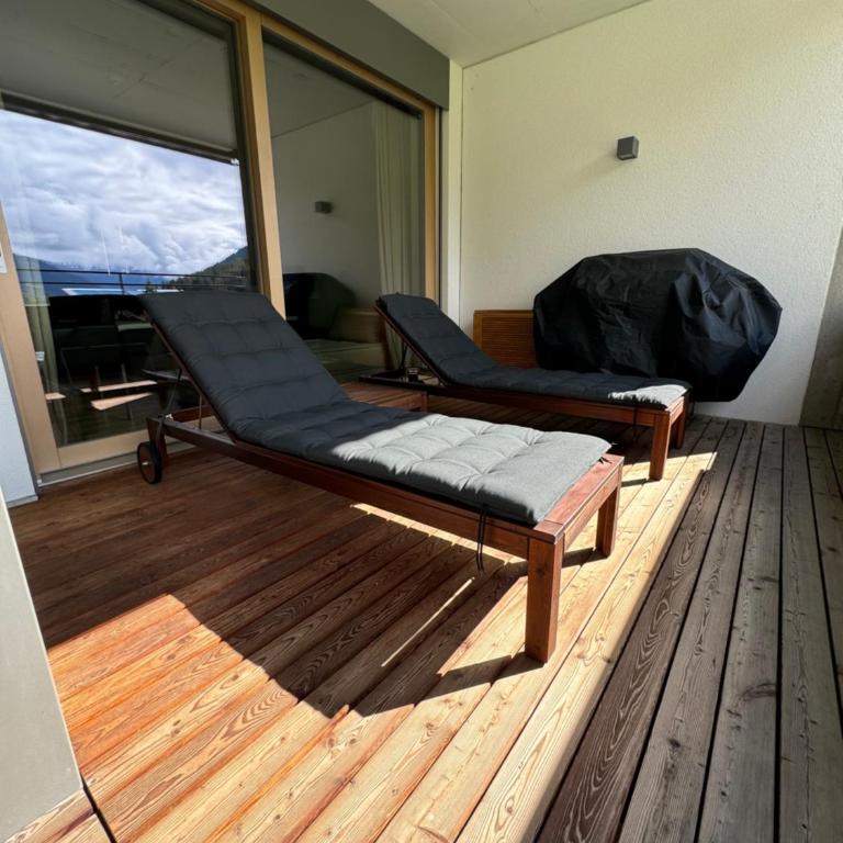 Alpine Luxury Apartment Davos with Spa Access to 5 Star Hotel - Apartment mit 2 Schlafzimmern - 52