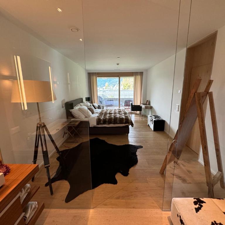 Alpine Luxury Apartment Davos with Spa Access to 5 Star Hotel - Apartment mit 2 Schlafzimmern - 64