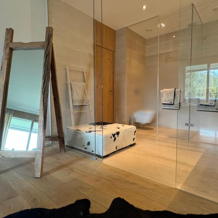 Alpine Luxury Apartment Davos with Spa Access to 5 Star Hotel - Apartment mit 2 Schlafzimmern - 57